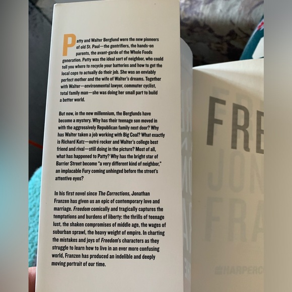 “Freedom” - a Novel by Jonathan Franzen -VGUC - Picture 5 of 5